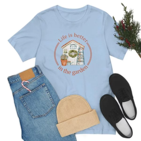 Life is Better In The Garden Short Sleeve Tee - Image 70