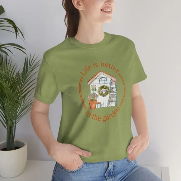 Life is Better In The Garden Short Sleeve Tee - Image 42