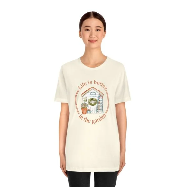 Life is Better In The Garden Short Sleeve Tee - Image 2