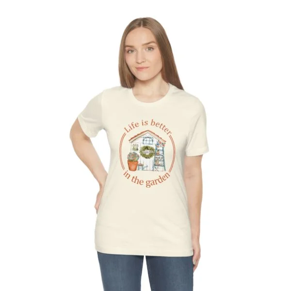 Life is Better In The Garden Short Sleeve Tee - Image 4