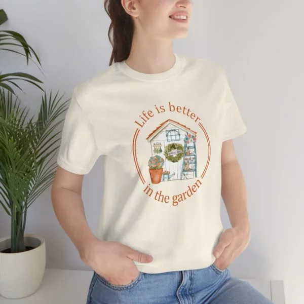 Life is Better In The Garden Short Sleeve Tee - Image 6