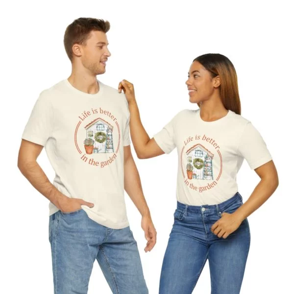 Life is Better In The Garden Short Sleeve Tee - Image 9