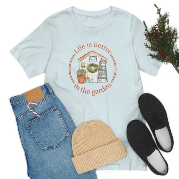 Life is Better In The Garden Short Sleeve Tee - Image 61