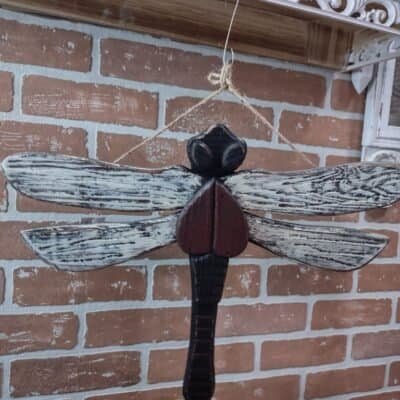 Wooden Dragonfly
