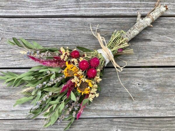 dried floral broom