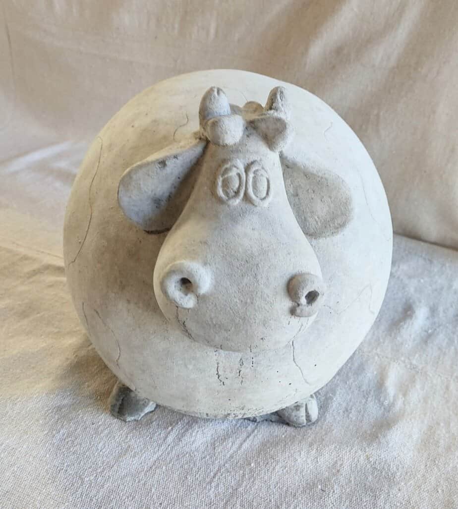 Concrete cow